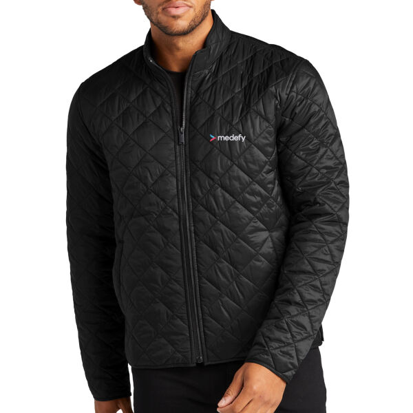 Medefy Health, Inc Embroidered - Quilted Full Zip Jacket Thumbnail