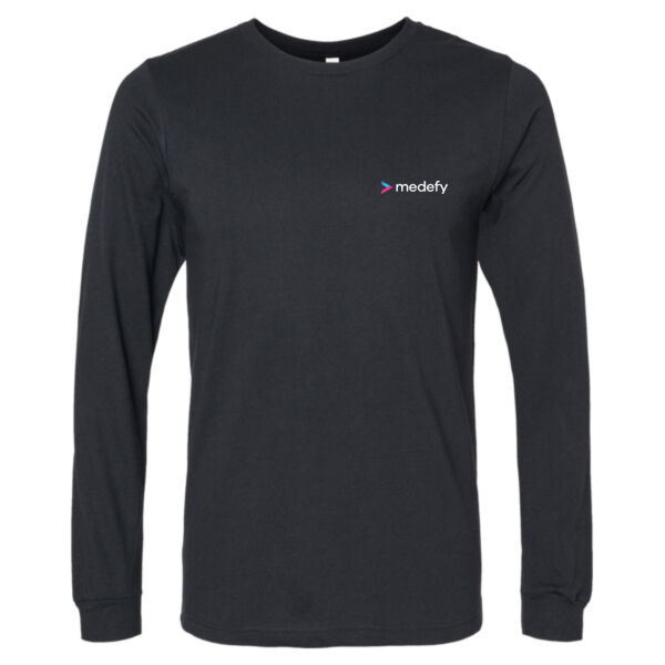 Medefy Health, Inc. - Unisex Heather CVC Long Sleeve Tee Thumbnail