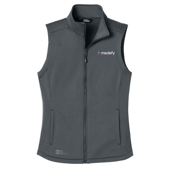 Eddie Bauer Medefy Embroidered- - Women's Smooth Mid Layer Fleece Vest Thumbnail