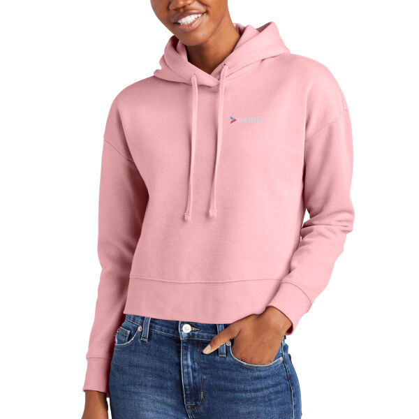 District Medefy Embroidered- - Women's V.I.T. Fleece Hoodie Thumbnail
